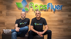 אורן קניאל ורשף מן מייסדי AppsFlyer, צילום: יחצ